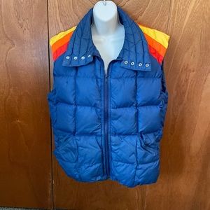 Fabulous vintage SKYR down vest made in USA
